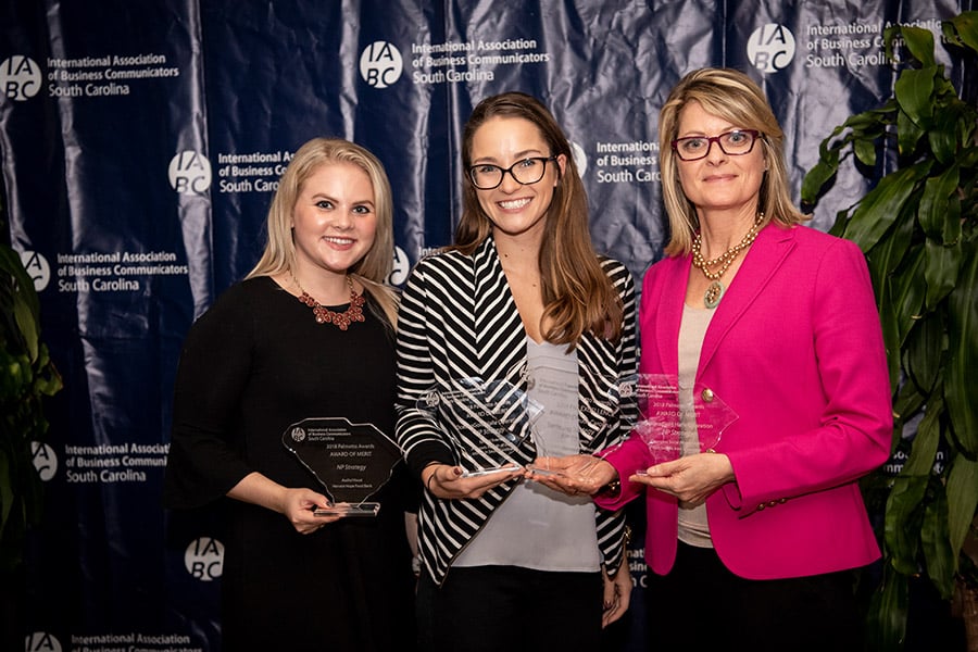 NP Strategy Wins Four Palmetto Communications Awards, Recognized by the International Association of Business Communicators