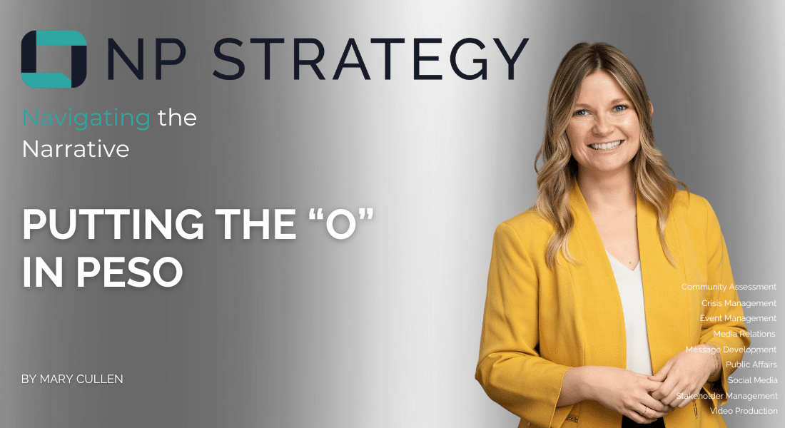 Putting the “O” in PESO