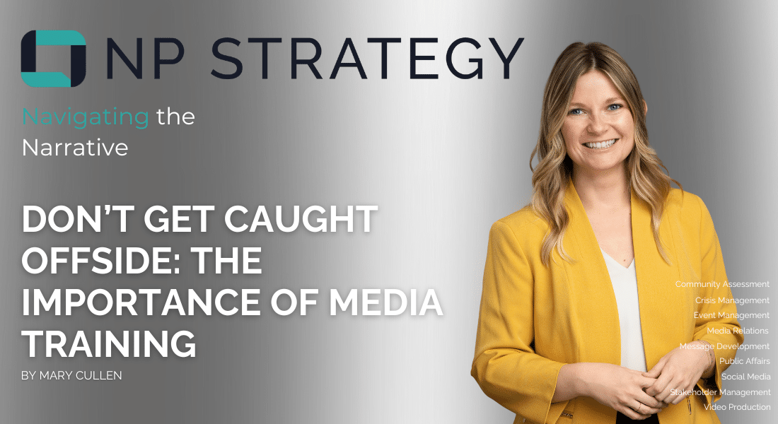 Don’t Get Caught Offside: The Importance of Media Training