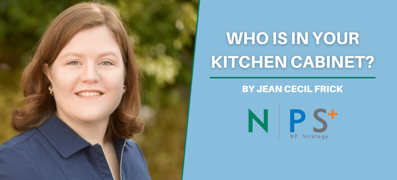 Who is in Your Kitchen Cabinet?