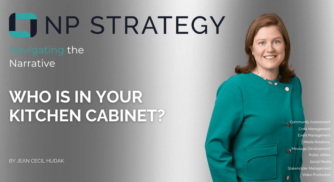 Who is in Your Kitchen Cabinet?