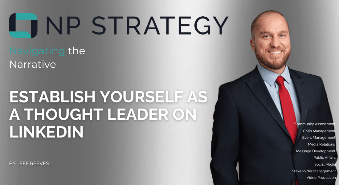 Establish Yourself as a Thought Leader on LinkedIn