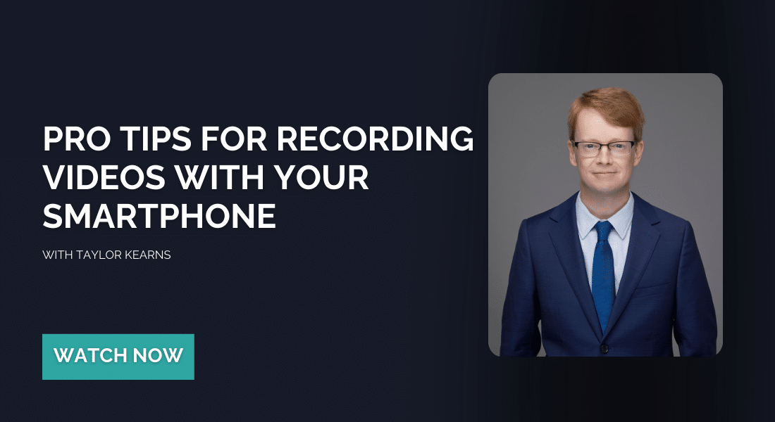 Pro Tips for Recording Videos with Your Smartphone