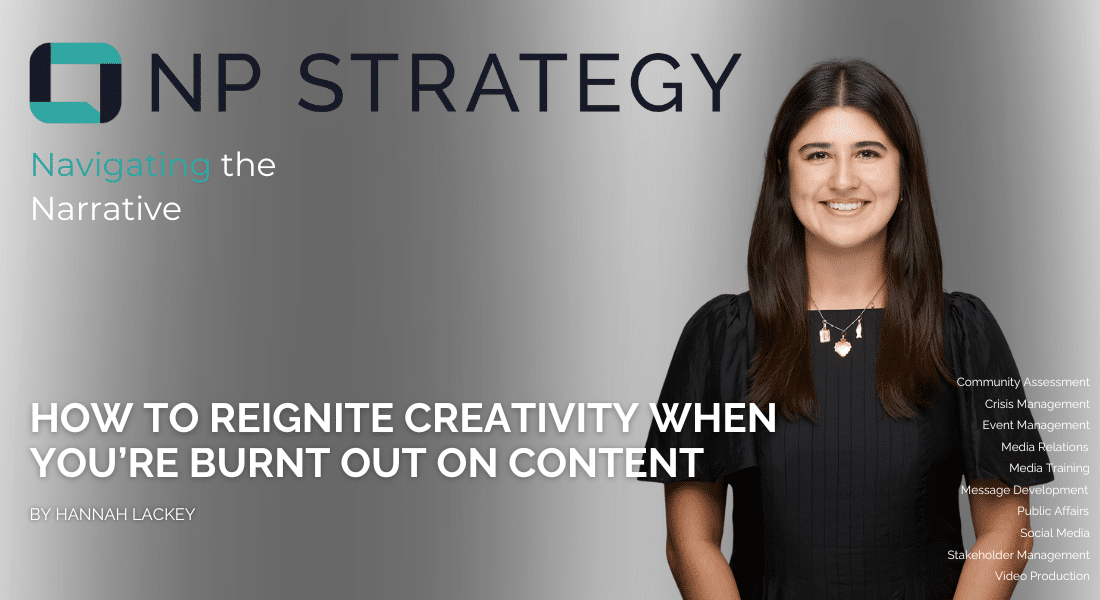 How to Reignite Creativity When You’re Burnt Out on Content