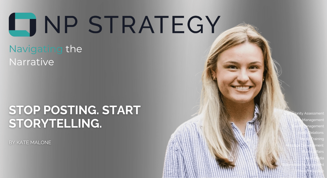 Stop Posting. Start Storytelling. Why most messages flop — and how to make yours unforgettable.