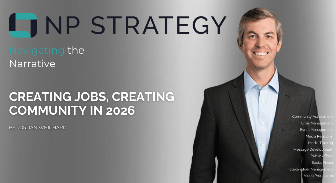 Creating Jobs, Creating Community in 2026