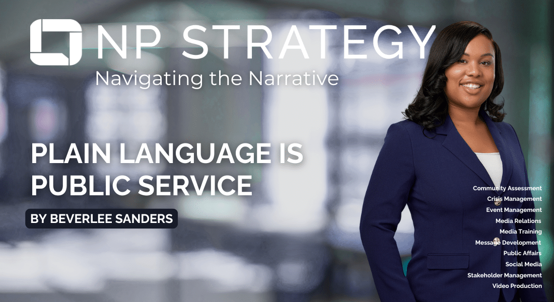 Plain Language Is Public Service