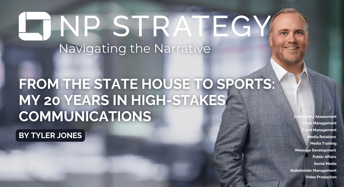 From the State House to Sports: My 20 Years in High-Stakes Communications